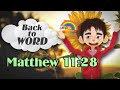 ★Matthew 11:28★ Memorize Bible Verse | Repeating Bible Scriptures | Kids Bible ★ Back To WORD