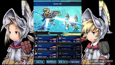 [FFBE] Onion Knight chaining test with Tidus! how well they chain together?