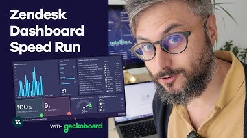 Build a custom Zendesk dashboard in 8 Minutes (Geckoboard Speed Run)