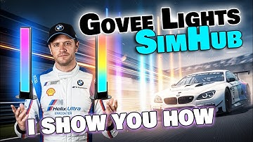 Govee Lights with Simhub | How to set it up! 🚥