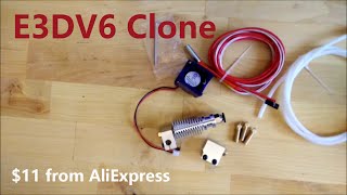 Unboxing of the E3D V6 Clone with Vulcano kit
