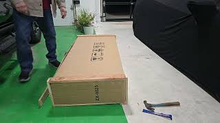 FERRARI 458 CARBON FIBER REAR DIFFUSER UNBOXING.-From Burtman Industries
