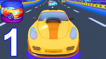 Race King 3D - Gameplay Walkthrough Part 1 Tutorial Levels 1-10 (iOS, Android)