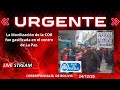 #RadioDelPueblo #Urgente #Bolivia La Movilización de la COB fue gasificada en el centro de La Paz.