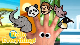 Animals Finger Family | Kids Songs and Nursery Rhymes | Where Do You Live?