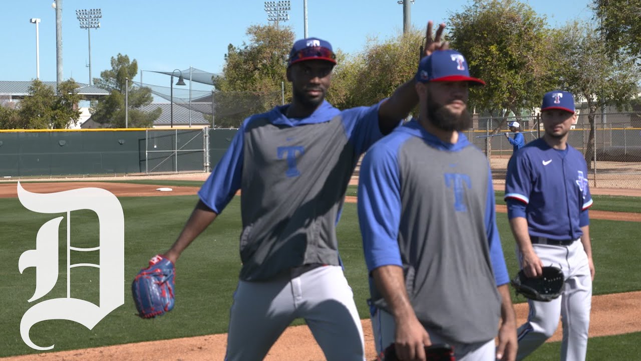 texas rangers spring training hat