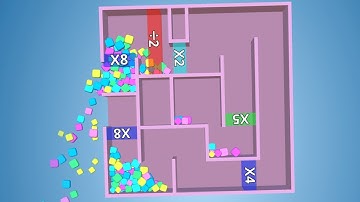 Multi Maze 3D - All Levels Gameplay Android, iOS