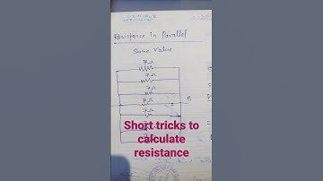 Short tricks Parallel resistance calculation #12th#jeemains #electrical#electronic#study #education