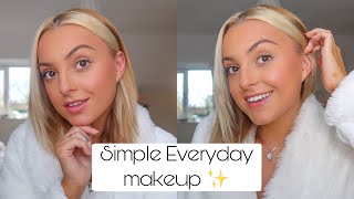 ✨Simple everyday natural makeup tutorial✨ | 15 products | Poppylinehanx