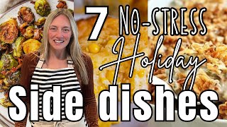 7 Holiday Side Dishes that are SO Delicious & Easy! | No-Stress side dish recipes | Molly Purcell