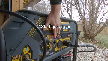 Generator Transfer Panel Operation