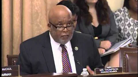 Congressman Thompson - DHS FY2017 Budget