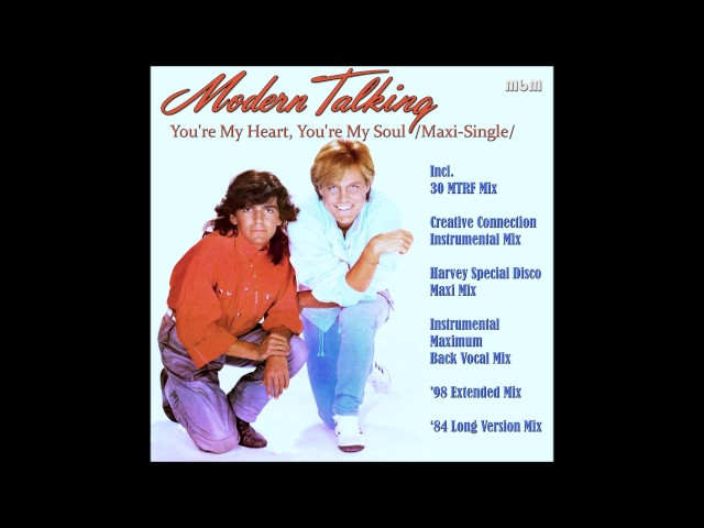 Modern Talking - You're My Heart,You're My Soul Maxi Single (re-cut by Manaev) class=