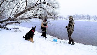 Особенности рыбалки в декабре по открытой воде, на крепком морозе, сильном ветре... Так себе затея👆