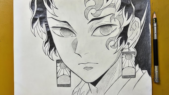Tanjiro Kamado - Desenho de rubi_sama - Gartic