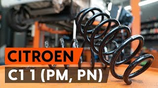 Cómo cambiar Sensor revoluciones de la rueda CITROËN C1 (PM_, PN_) - vídeo gratis en línea
