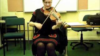 Video thumbnail of "Fingal's Cave/The Burning of the Piper's Hut - Fiona Cuthill, Glasgow Fiddle Workshop"