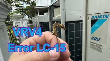 How to solved AC error LC-15 | Daikin VRV4