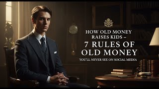 How Old Money Raises Kids — 7 Rules You’ll Never See on Social Media