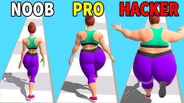 NOOB vs PRO vs HACKER in Fat 2 Fit! | Best Games For Android 2021