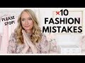 10 FASHION MISTAKES TO AVOID! *PLEASE STOP* | Amanda John