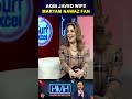 Farzana Aqib Maryam Nawaz ki fan #hasnamanahai #tabishhashmi #hmh #shorts #shaheenafridi #aqibjaved