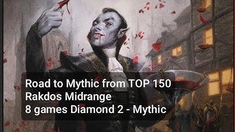 Road to Mythic from TOP 150 Player | Rakdos Midrange | Pioneer | Mythic Rank | MTG Arena