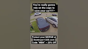 The COPS Won T Save Your Dodge Charger Challenger Scat Pack Hellcat Redeye Demon From Getting Stolen 