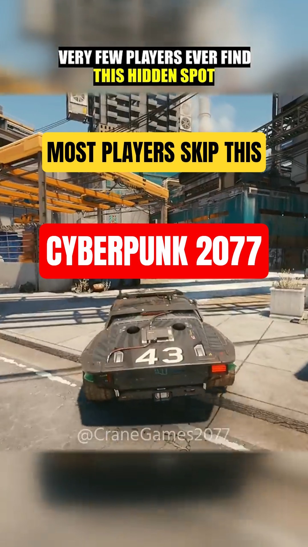 Everyone Misses This If They Don't Explore #cyberpunk2077 #shorts