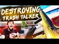 Destroying the trash talker