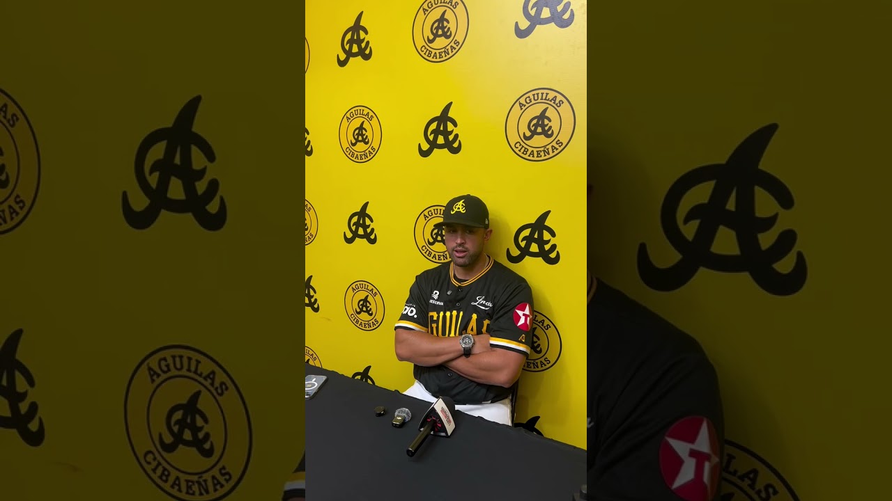 Declaraciones del dirigente Luis Pipe Urrueta luego de Victoria de Águilas Cibaeñas 4-3 Round Robin