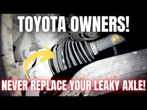 TOYOTA OWNERS! Never Replace Your Leaky Axle | Fix Them Instead!