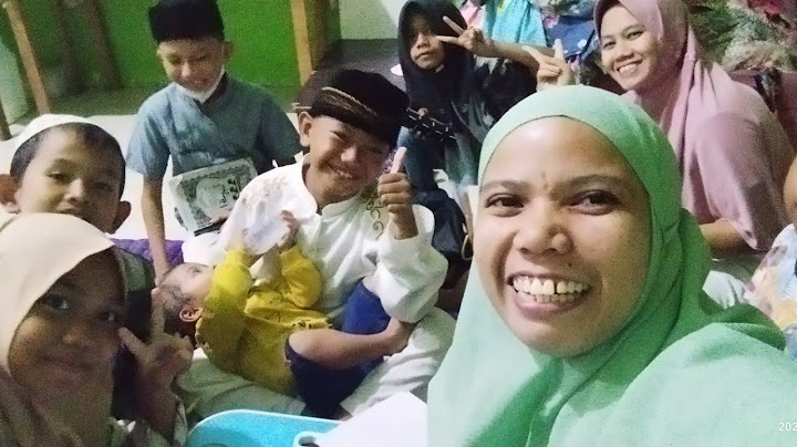 Malam terakhir bersama anak Ngaji 😭😭😭