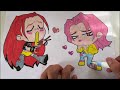 K-Pop Demon Hunters Characters in Chibi Style | Mira vs Romance