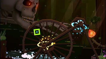 Skeletal Shenanigans by YoreID and Airz (100%) Medium Demon All Coins | Geometry Dash Event Level