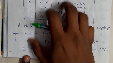 55 Nested subqueries