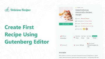 Create Your First Recipe Using Recipe Blocks | Delicious Recipes Plugin