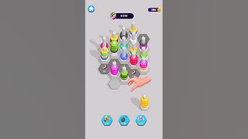 From Beginner to Pro! Conquer Each Level in Nut Sort - Color Match