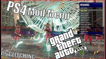 PS4 - GTA 5 WildModz v1.2 Mod Menu [2018/2019] (Playstation 4 5.05 Jailbreak)