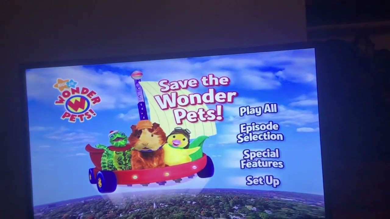 Wonder Pet Save The Wonder Pet Dvd Menu Youtube