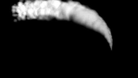 3D Studio Max animation of smoke using particle effects