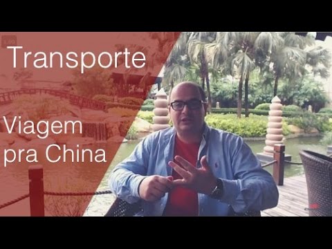 Sacadas de viagem para China - Transporte em Guangzhou - V6