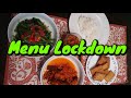 MASAK DISAAT LOCKDOWN | KANGKUNG, TEMPE & TERONG BALADO