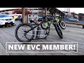 *NEW MEMBER IN THE EVC SQUAD* CUSTOMER'S FIRST RIDE ON HIS CUSTOM E-BIKE - VLOG #60