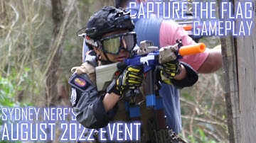 Sydney Nerf | Capturing Flags - August 2022 Capture the Flag Gameplay
