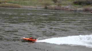Turbine Jet Boat on the Snake River 2012