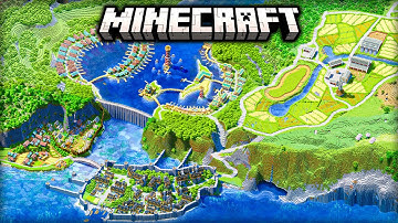 I Built for 50 Hours in Minecraft [FULL MOVIE]