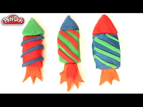 play doh rocket