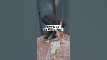 This is crucial when laying pavers 🧱⚠️ #landscaping #hardscaping #hardscapetraining