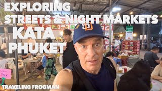 Exploring Kata Beach Thailand: Street Markets And Nightlife 🇹🇭